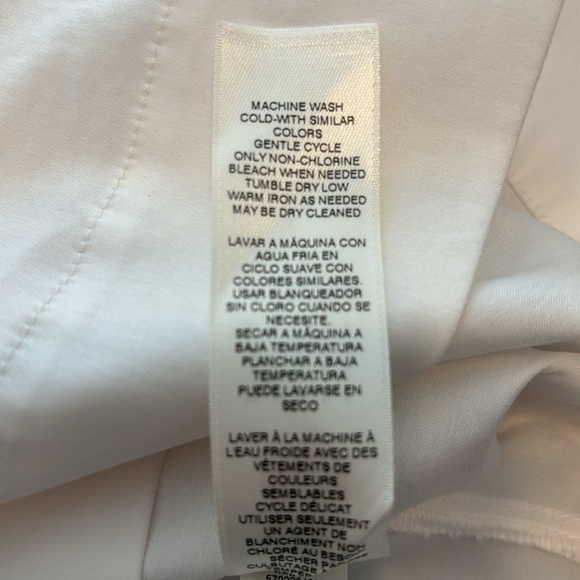 White House Black Market 3/4 Flare Sleeve top - size 2 - Picture 10 of 12